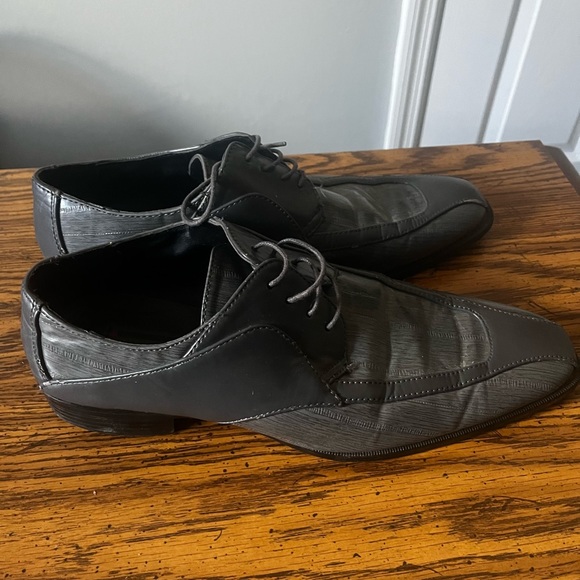 Bolano Grey Formal Shoe - Picture 3 of 5